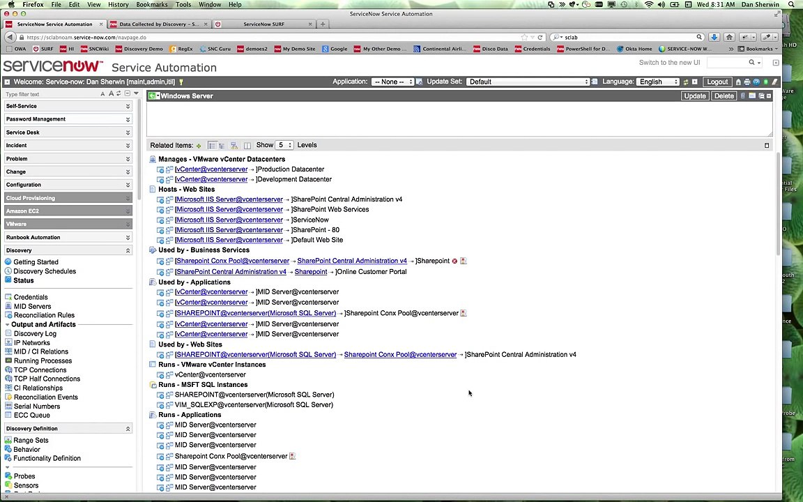 ServiceNow Discovery