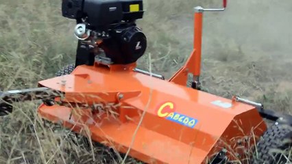 Desbrozadora - Trituradora Autónoma para Quad - Atv, Todo Terreno, Coches, Etc...