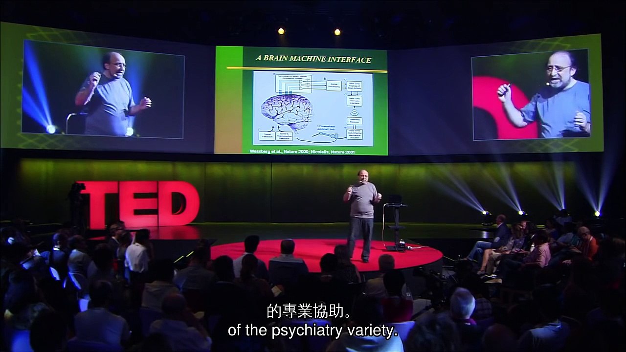 TED 中英字幕: 腦對腦的溝通已經來臨，我們是如何做到的