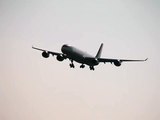 A340-600 landing at munich