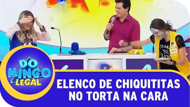 Elenco de Chiquititas no Torta Na Cara