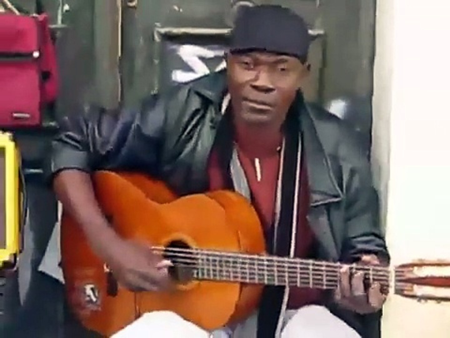 African street music in Athens, January 2009.