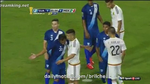1st Half Highlights Guatemala 0-0 Mexico Gold Cup 2015