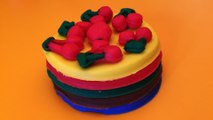 Видео для Детей. Торт из Пластилина Play Doh