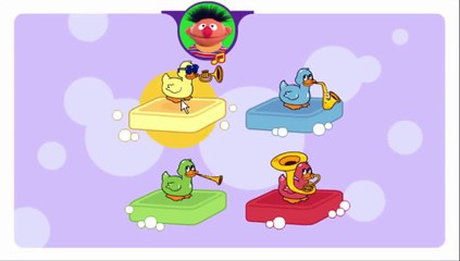 Play With Me Sesame Duckie Races Cartoon Animation Sprout PBS Kids Game Play Walkthrough