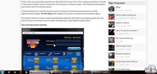 Tetris Zone 3D kurulum inceleme