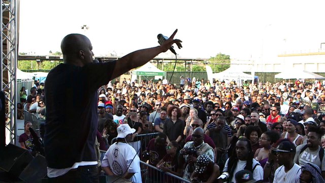 Large Professor - Live at the Barbeque at the Brooklyn Hip-Hop Festival