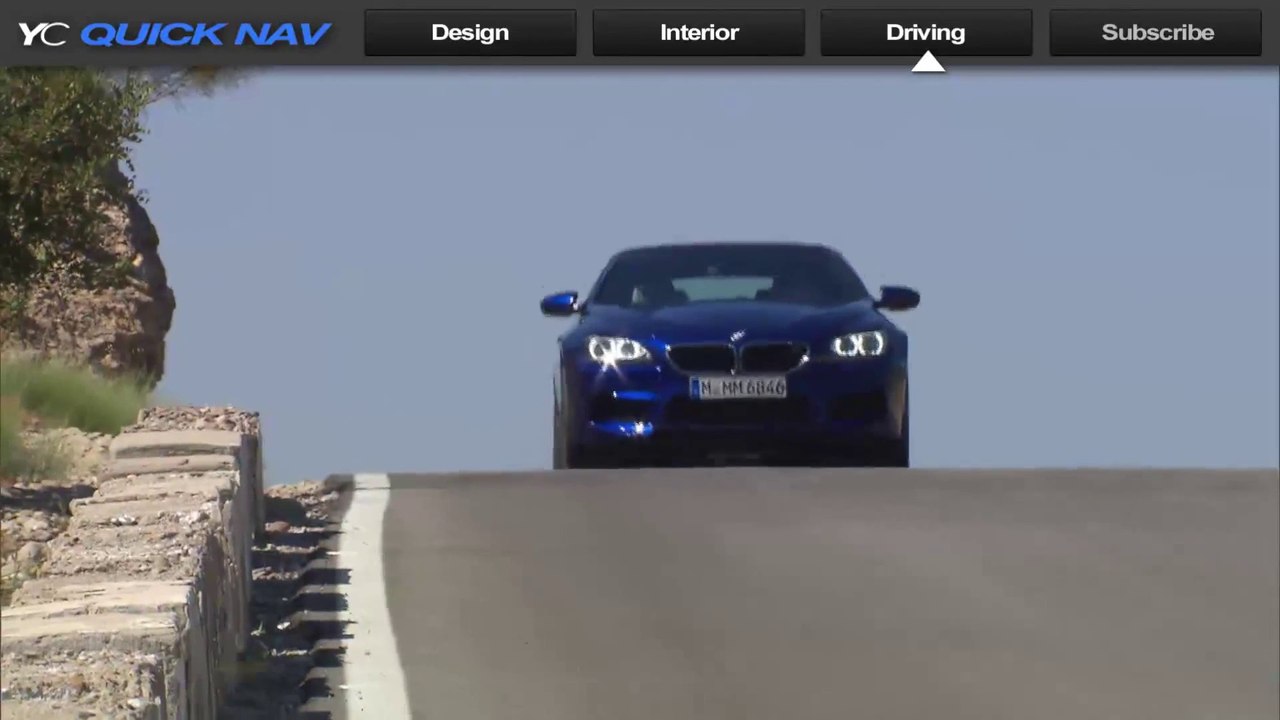 2012 BMW M6 Convertible (Driving - Interior - design)