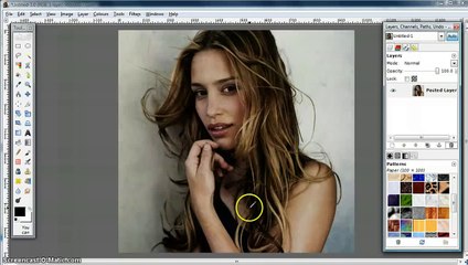 GIMP Tutorial - Turn Photo into Soft Colour Pencil Drawing