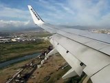 Ryanair Bremen Malaga BRE-AGP Landing at AGP
