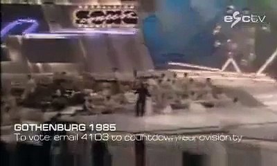 Eurovision 1985 - Wardrobe malfunction