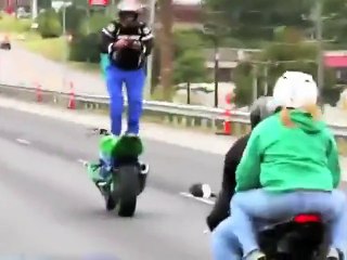 Epic motorcycle stunts