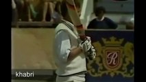 waseem akram kills batsman