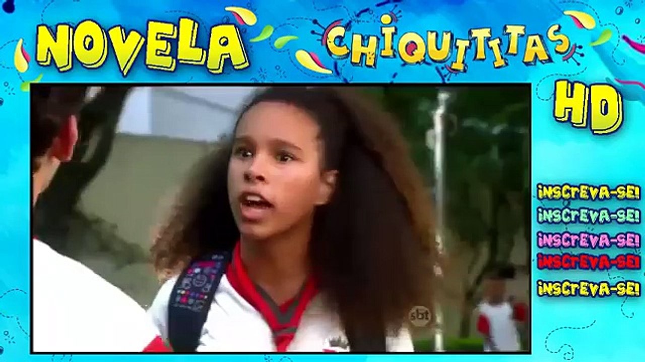 Chiquititas 2015 - Pata e Duda discutem no pátio - (Capítulo 485 - 22/05/15)