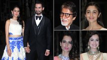 Shahid And Mira Wedding Reception Attended By Celebs
