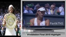 Serena Williams vs Garbine Muguruza FINAL MATCH Wimbledon 2015
