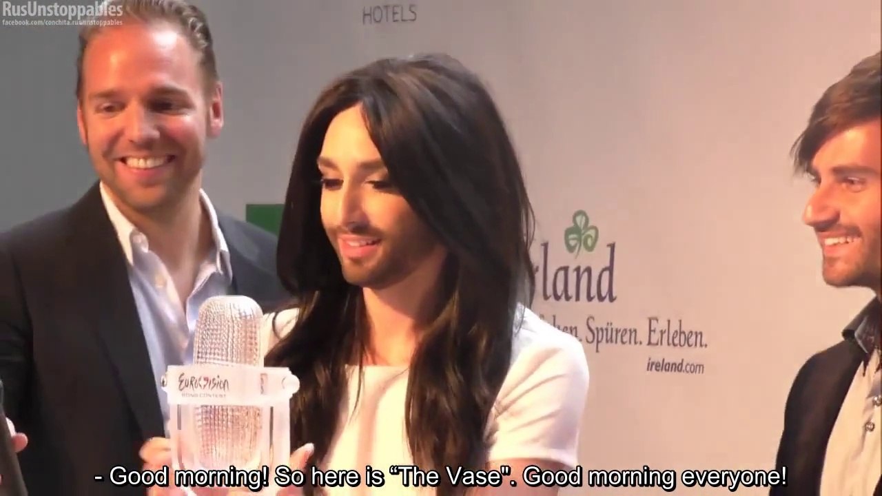 Press-conference at Euro Fan Cafe, 13.05.2015 (english subtitles)