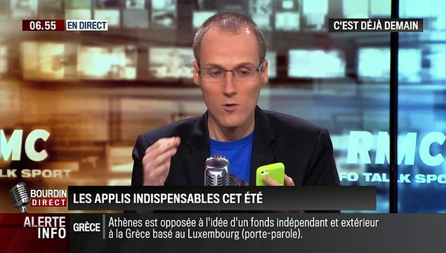 La chronique d'Anthony Morel : Focus sur les meilleures applications mobiles pour préparer ses vacances - 13/07