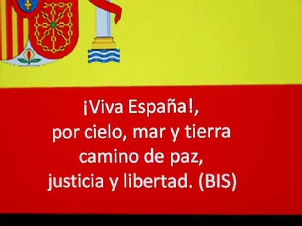 Nueva letra para el himno de España