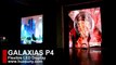 Huasun Galaxias P4 High quality low weight foldable LED video wall,rideau LED,affichage LED