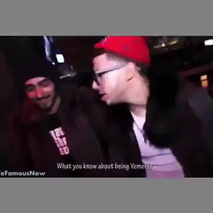 Adam Saleh rapping