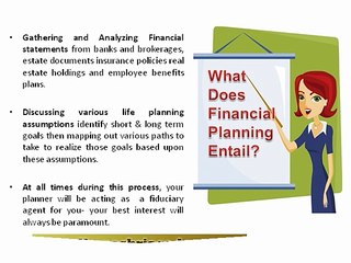 What You Need to Know About Financial Planning