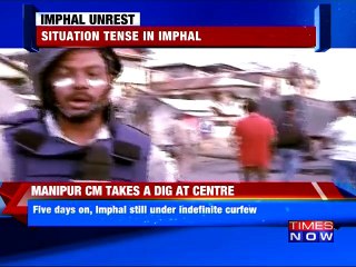 Manipur Govt Vs Center | Manipur CM takes a dig at Centre