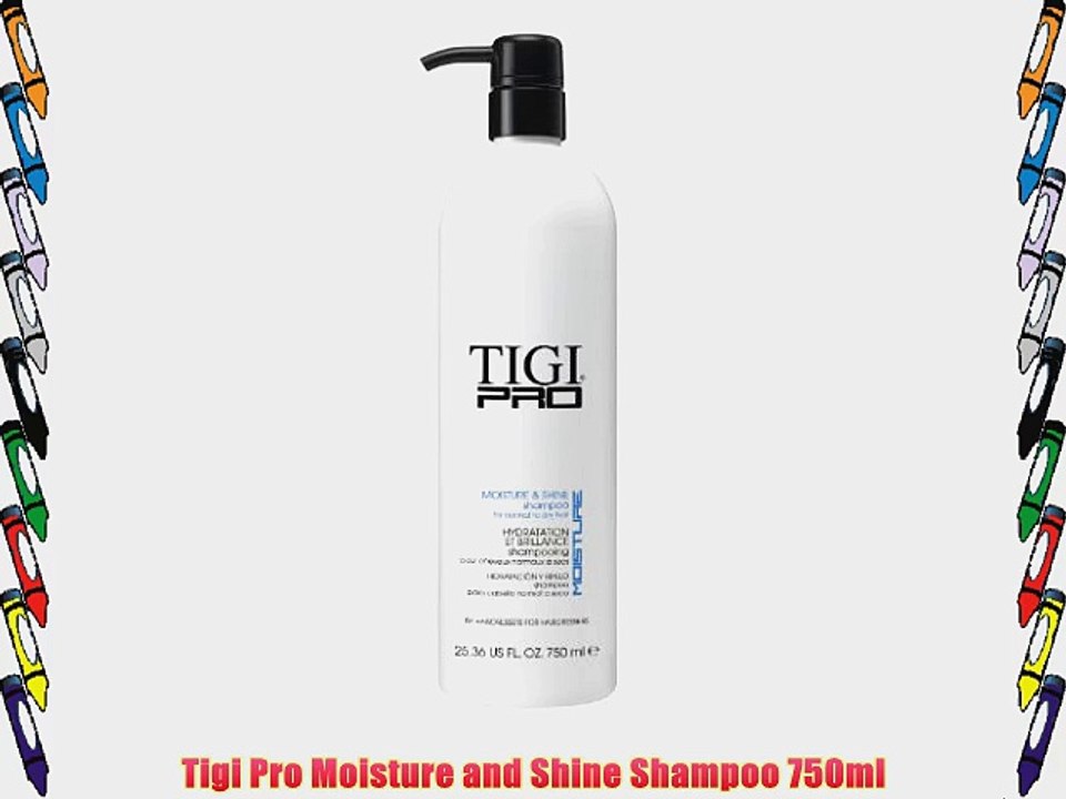 Tigi Pro Moisture and Shine Shampoo 750ml