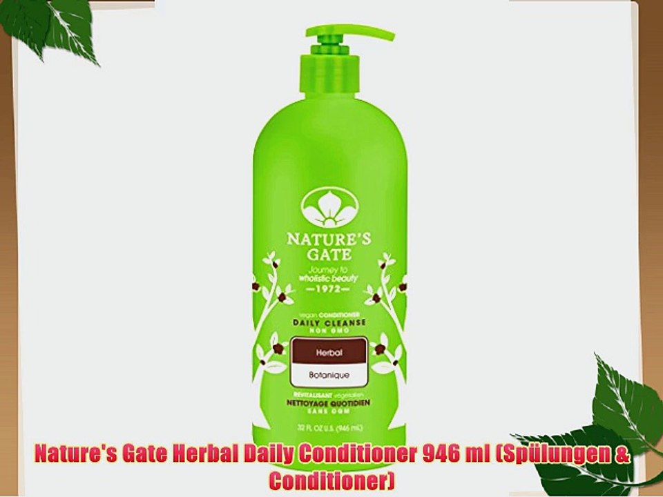 Nature's Gate Herbal Daily Conditioner 946 ml (Sp?lungen