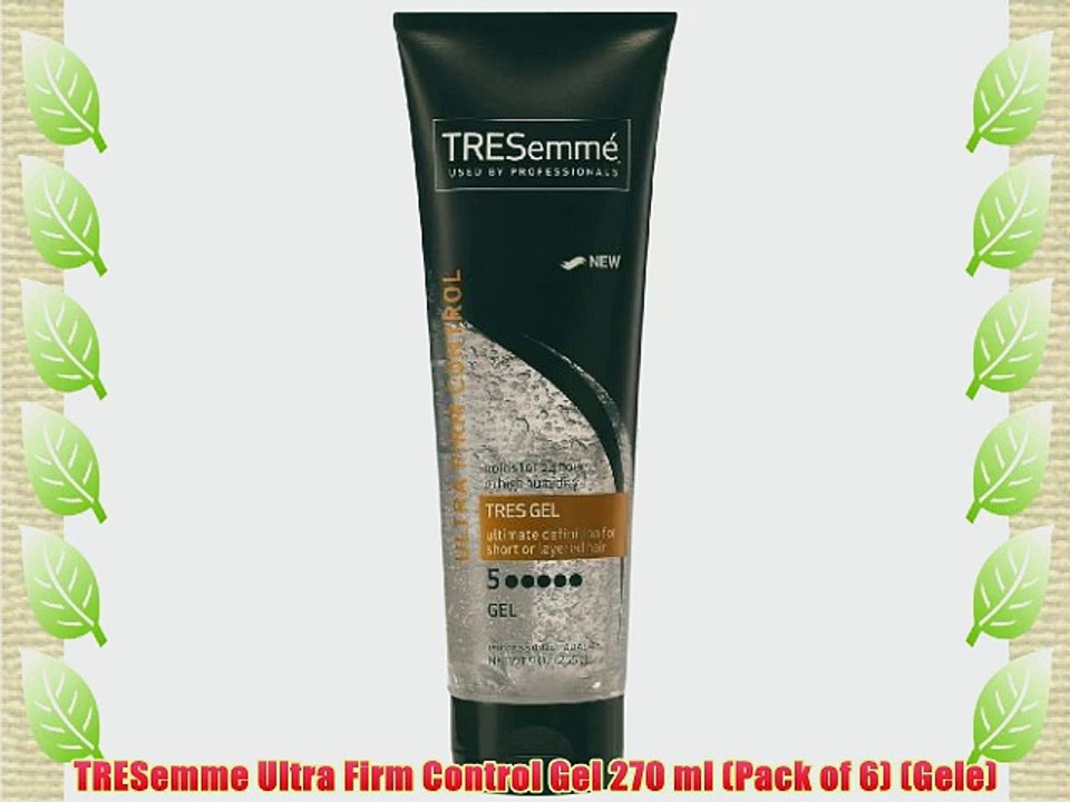 TRESemme Ultra Firm Control Gel 270 ml (Pack of 6) (Gele)