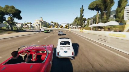 xbox one Forza Horizon 2 Abarth 595 Esseesse B629 1968 @ Nice Massena City Rapide Circ