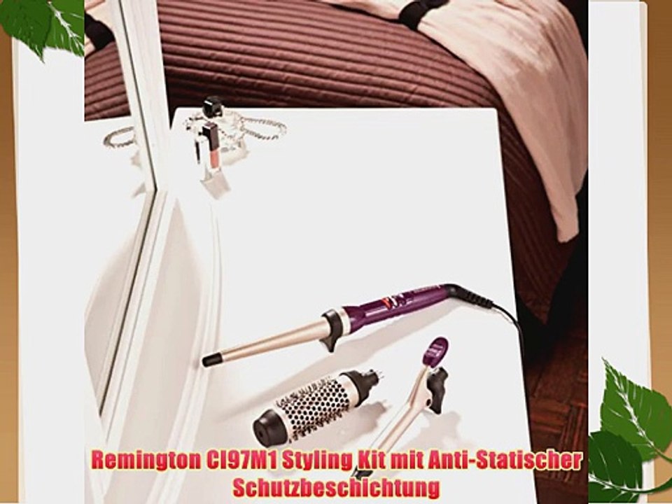 Remington CI97M1 Styling Kit mit Anti-Statischer Schutzbeschichtung