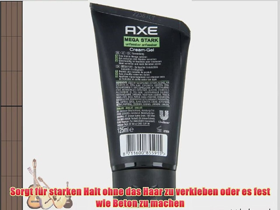 Axe Hold Touch Cream-Gel 3er Pack (3 x 125 ml)