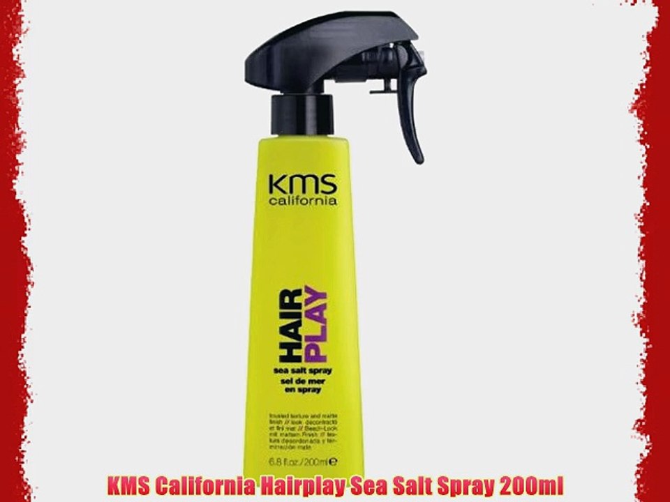 KMS California Hairplay Sea Salt Spray 200ml