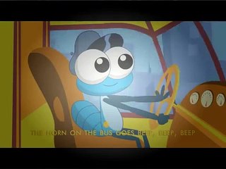 The Wheels on the Bus Bob Zoom Children's Music Video