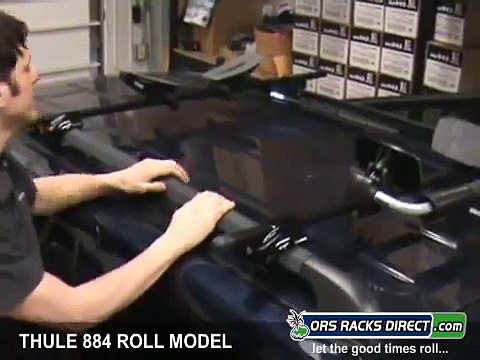 Thule 884 Roll Model Kayak Rack & Roller Review Video & Demo