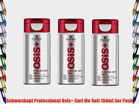 Schwarzkopf Professional Osis Curl Me Soft 150ml 3er Pack
