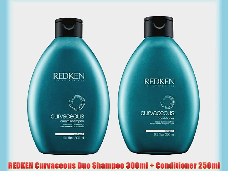 REDKEN Curvaceous Duo Shampoo 300ml   Conditioner 250ml