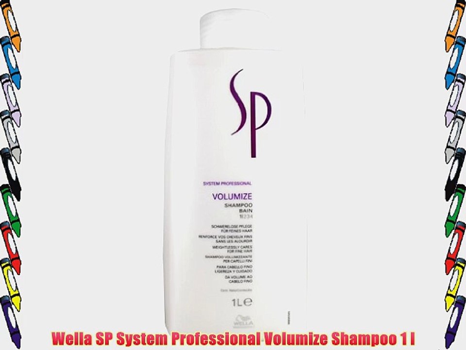Wella SP System Professional Volumize Shampoo 1 l