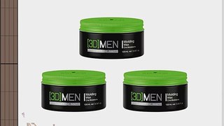 Schwarzkopf [3D] MEN Molding Wax 3 x 100ml = 300ml