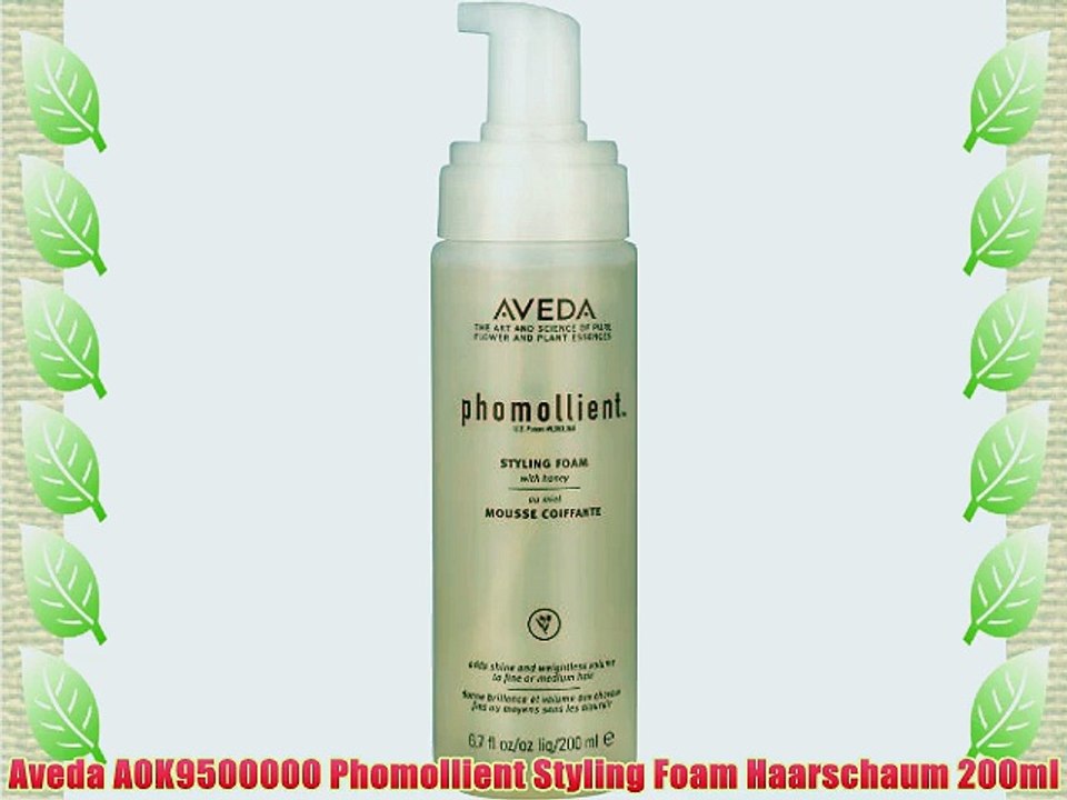 Aveda A0K9500000 Phomollient Styling Foam Haarschaum 200ml