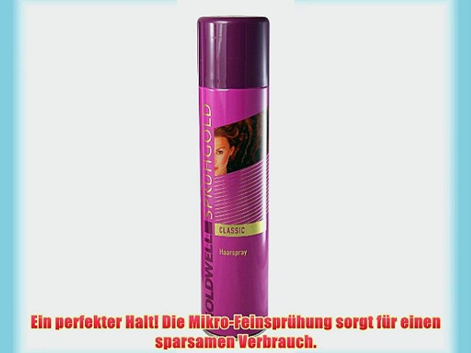 Goldwell Spr?hgold Classic unisex Haarspray 600 ml 1er Pack (1 x 1 St?ck)