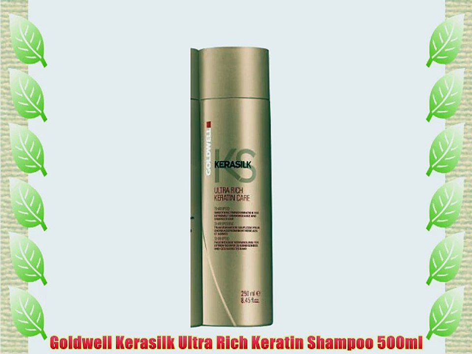 Goldwell Kerasilk Ultra Rich Keratin Shampoo 500ml