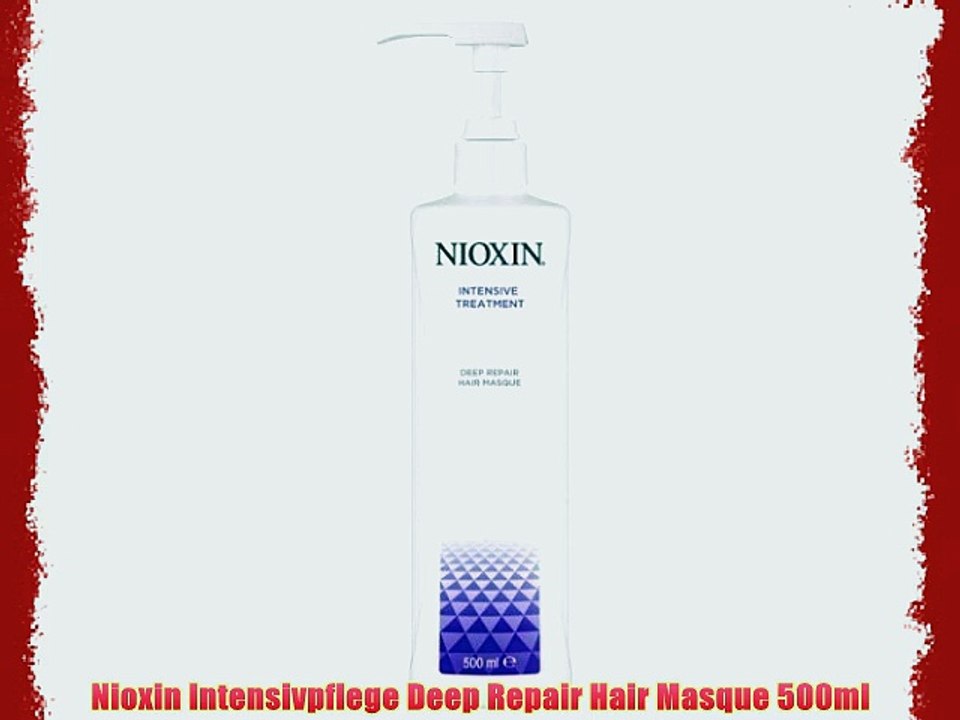 Nioxin Intensivpflege Deep Repair Hair Masque 500ml
