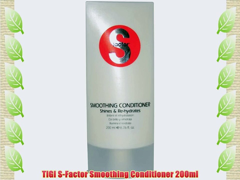 TIGI S-Factor Smoothing Conditioner 200ml