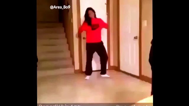 dancing girl gets head hit by door Funny lady fails vine prank and baby clip