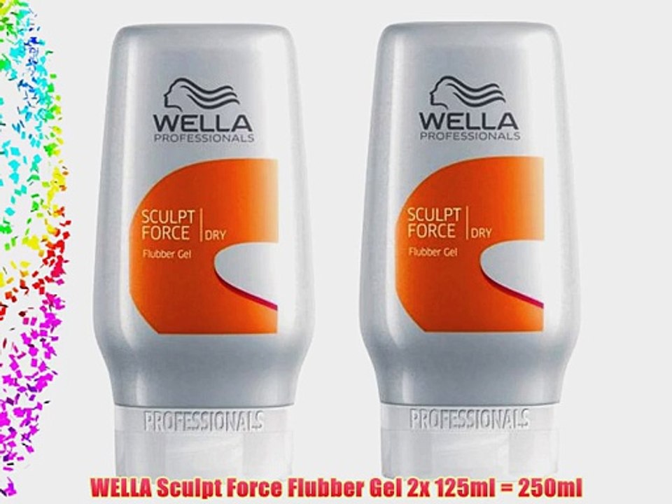 WELLA Sculpt Force Flubber Gel 2x 125ml = 250ml