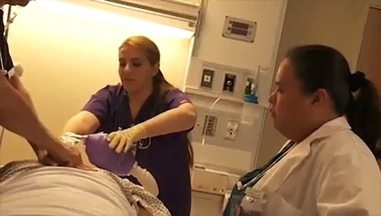 School nurse CPR video