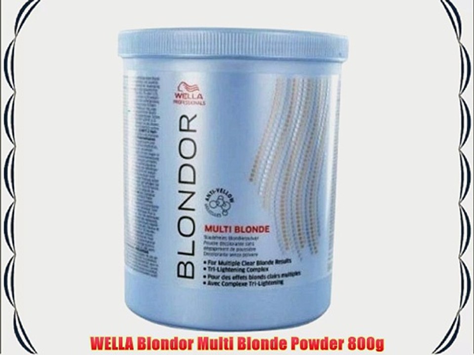 WELLA Blondor Multi Blonde Powder 800g