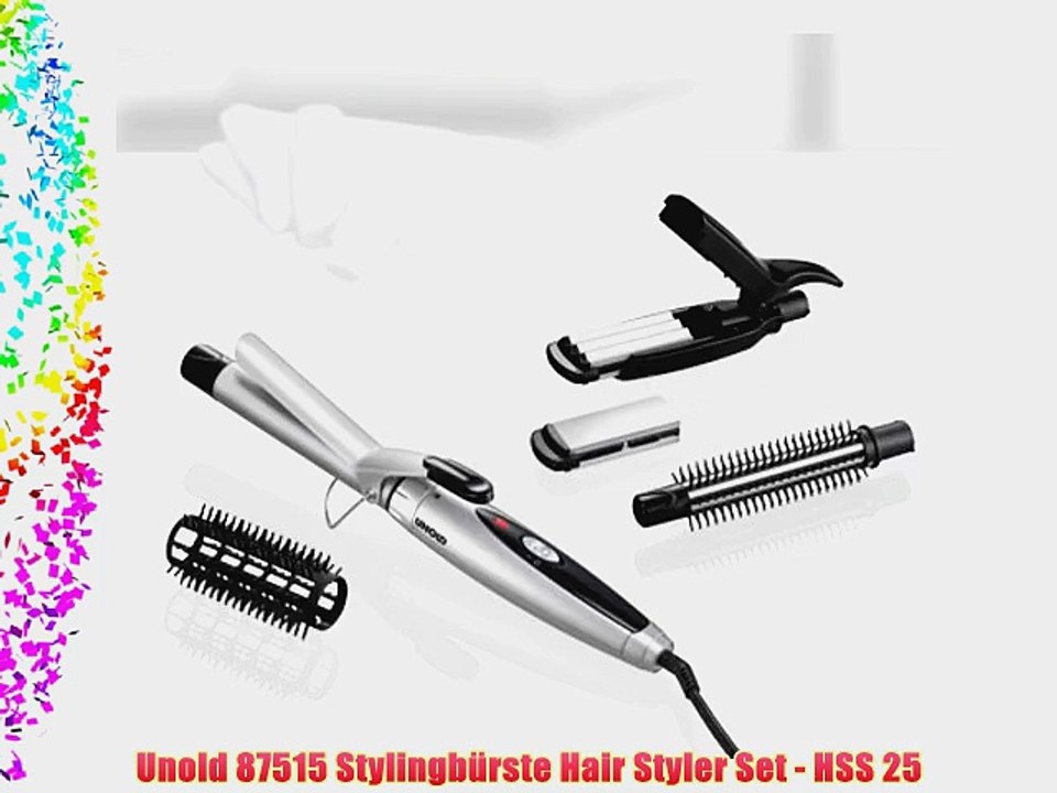 Unold 87515 Stylingb?rste Hair Styler Set - HSS 25